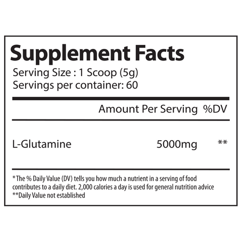 Alpha Supps Glutamine