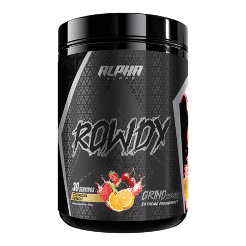 Alpha Supps Rowdy
