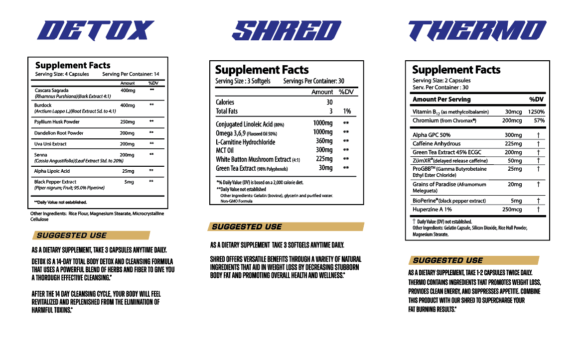 Alpha Shred Stack Alpha Supps - Shred Stack– All Star Nutrition TX
